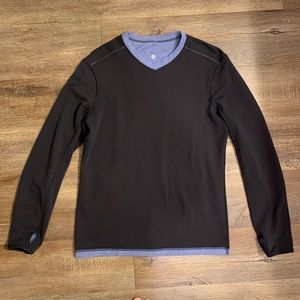Lululemon men’s Double Session LS reversible
